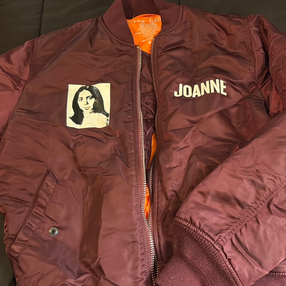 Brown Bomber Jacket Lightweight Casual Style